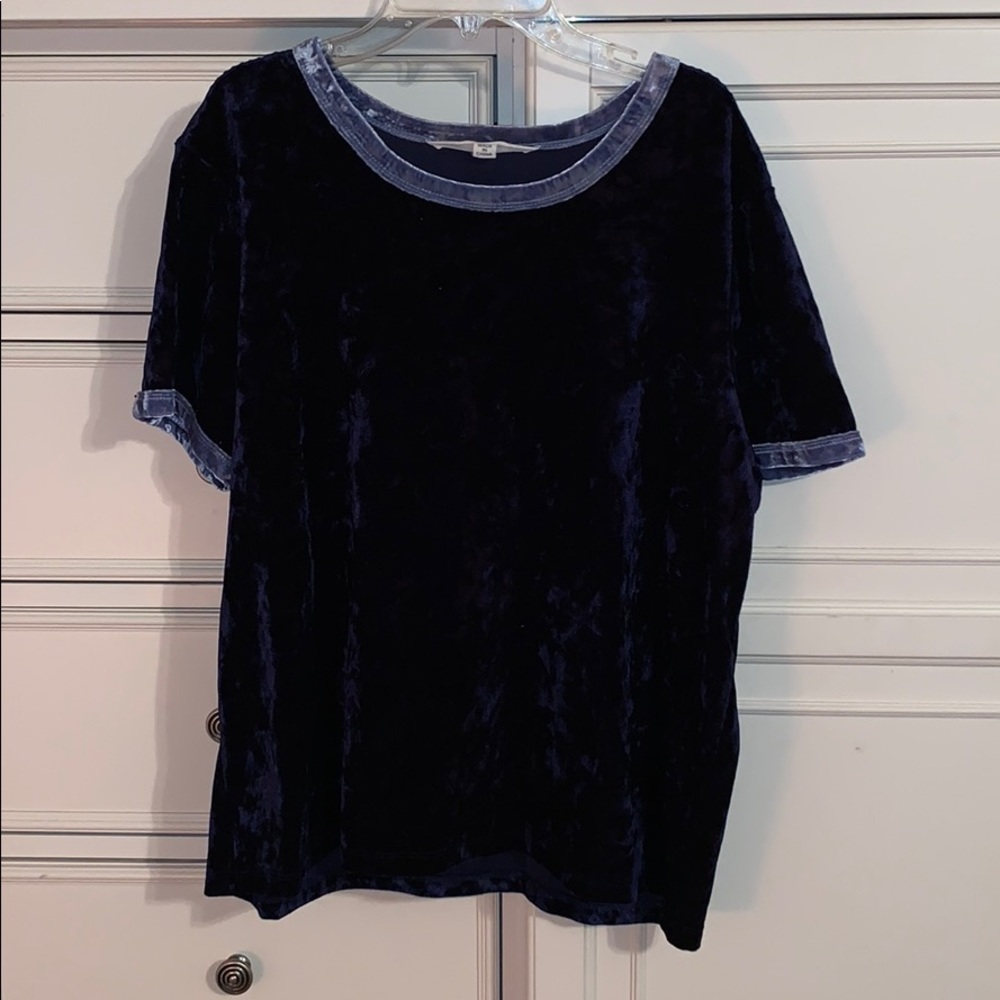 Velvet top